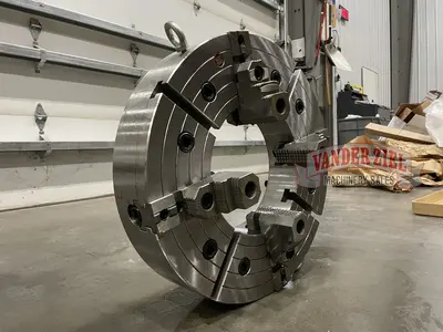 BTC 25" Four Jaw Manual Chuck, 12.5" Bore - NEW