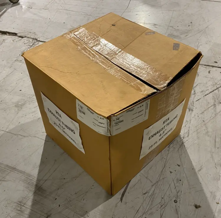 New | in-Stock Flexaust Flexible Tubing Exhaust Hose T-7W 4.5" ID Hoses Michigan US | Maverick Industrial Sales #1398427