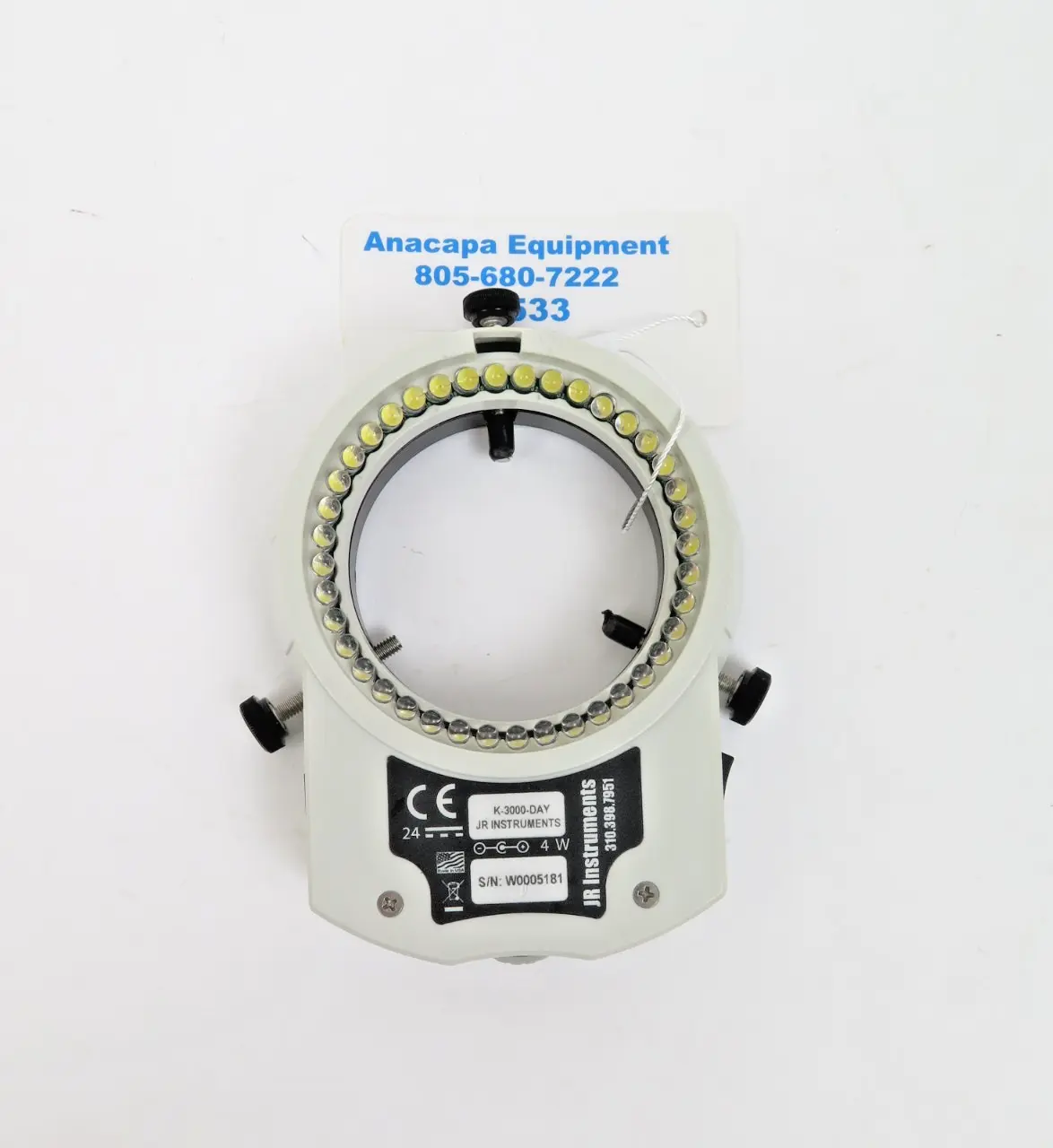New | in-Stock JR Instruments K3000 Microscope Accessories California US | ANACAPA EQUIPMENT BROKERS, INC #1328518