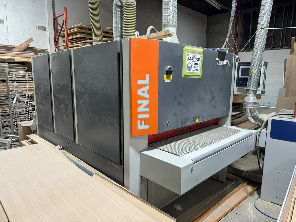 Used 2018 HOUFEK FINAL 1350DBB Denibbing Sanders Ontario CA | Aldan Woodworking Machinery #1252693