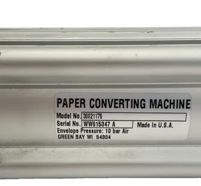 NEW PAPER CONVERTING MACHINE 30021175 CYLINDER 736321