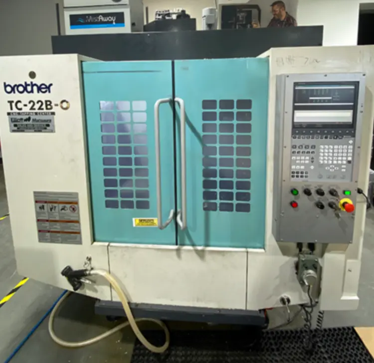 2008 BROTHER TC-22B-0 Vertical Machining Centers | Toolquip, Inc.