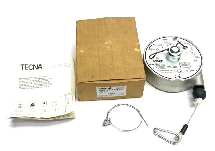 New | in-Stock Bosch Rexroth Load Bearing Spring Pull Balancer 2-4kg Capacity Balancers Michigan US | Maverick Industrial Sales #1437024