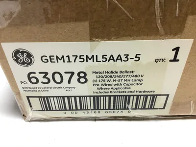 USED 📦 MODEL: GEM175ML5AA3-5 | BRAND: GE 📦 MODEL: GEM175ML5AA3-5 | BRAND: GE