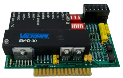 USED VICKERS EM-D-30 AMPLIFIER BOARD 881772 EMD30