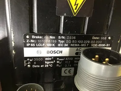 USED BOSCH SG-B3.100.029-00.000