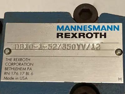 Used REXROTH DB10-1-52/350YV/12 Pump & Valve Parts Ohio US | Surplus Asset Holdings #1242677