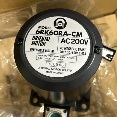 NEW Oriental Motor 6RK60RA-CM