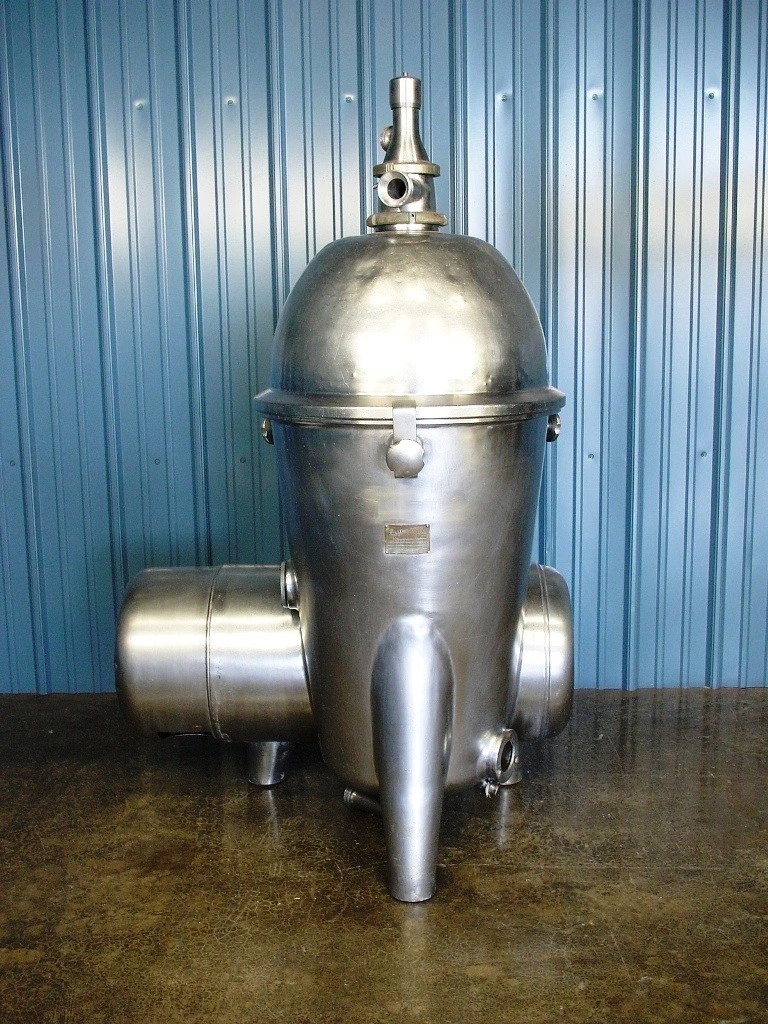 De Laval 410 cold milk separator, CS/SS bowl liner.