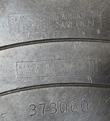 USED SCA 15IN 3 JAW CHUCK