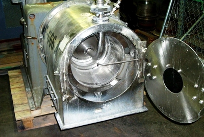 Siebtechnik Tema SHS 352 ZK pusher centrifuge, 316SS.