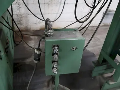 60 TON BLISS MODEL #C-60 OBI FLYWHEEL STAMPING PUNCH PRESS 4" STROKE: STOCK #23467