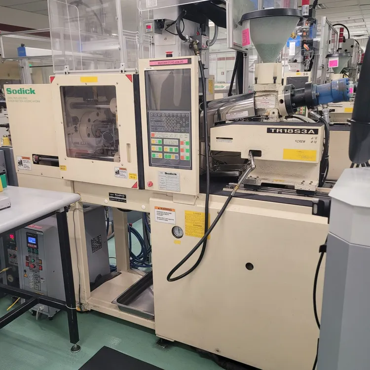 Used 2000 SODICK PLUSTECH TR18S3 Injection Molding Machines California US | Machinery Network #933987