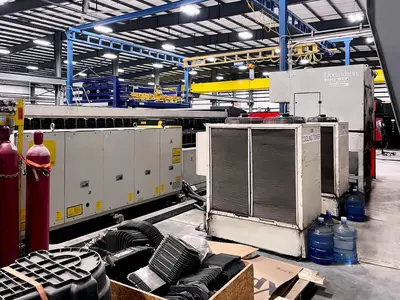 Used 2009 LVD AXEL 4020 Laser Cutters Illinois US | Machine Factory Outlet #1262852