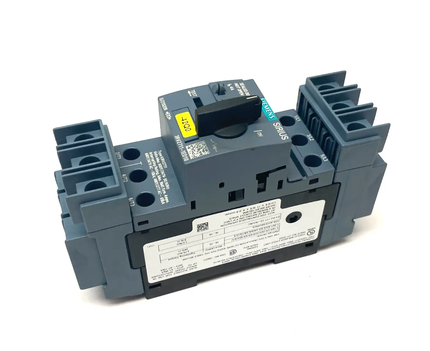 USED SIEMENS SIRIUS MOTOR STARTER CIRCUIT BREAKER FRAME SIZE S00