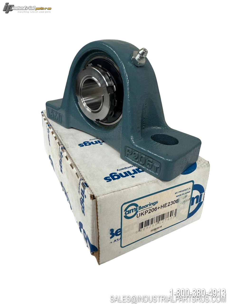 Used AMI UKP206-HE2306 Bearings Kentucky US | Industrial Parts R Us Inc. #1249183