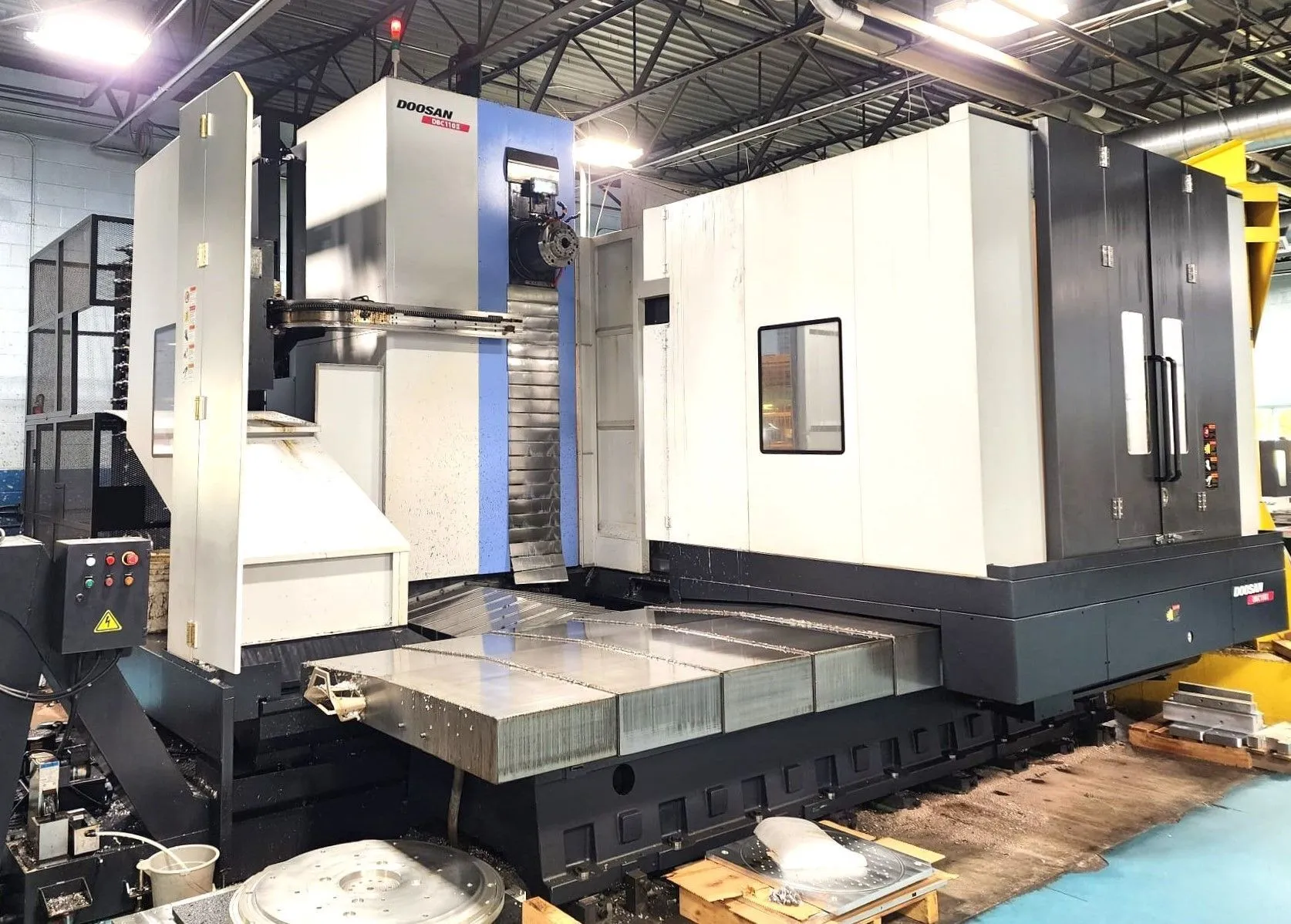 Used 2015 DOOSAN DBC110 II | Horizontal Table Type Boring Mills
