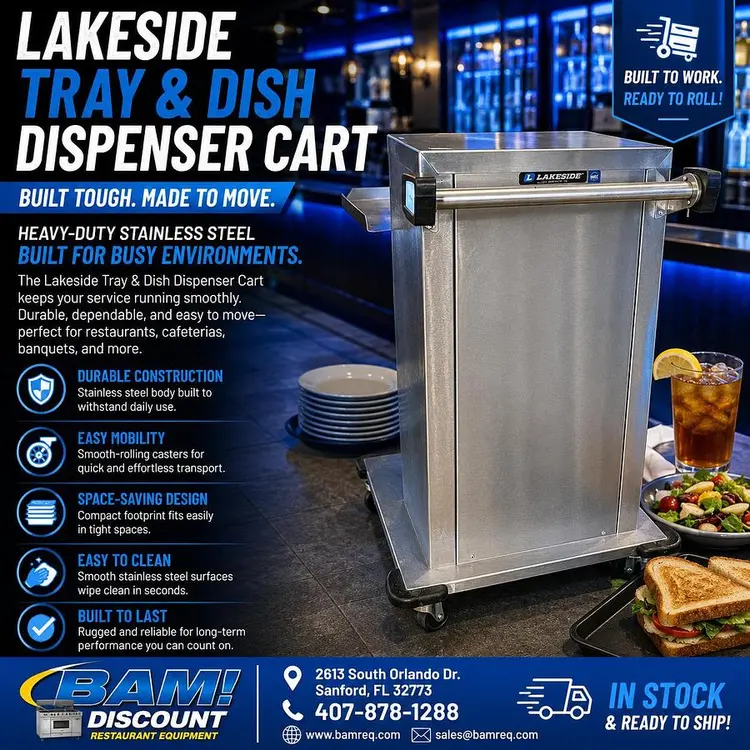 Used LAKESIDE 818 Restaurant Equipment (Miscellaneous) Florida US | BAM Discount Restaurant Equipment #1296423