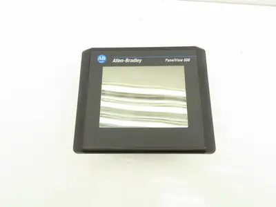 Allen Bradley 2711-T6C15L1 PanelView 600 Touch Screen PLC HMI SER A Frn 4.20