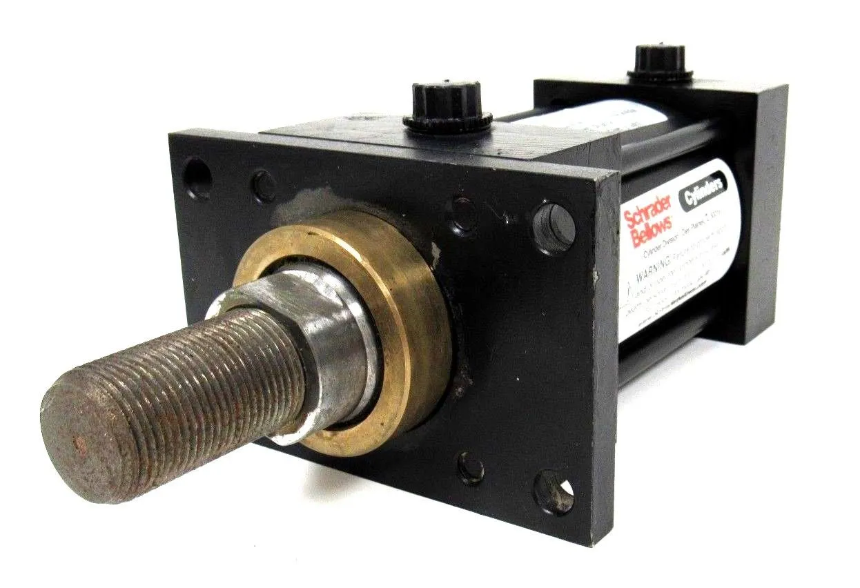 NEW SCHRADER BELLOWS PAC122321 PNEUMATIC CYLINDER PA-2 SERIES 2" STROKE 250 PSI