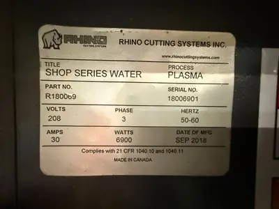 Used RHINO PRO SERIES Misc Industrial Equipment Ontario CA | Aucto #783771