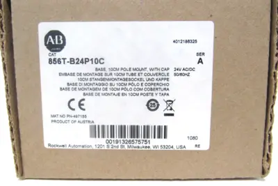 ALLEN BRADLEY 856T-B24P10C STACK LIGHT SER.A 856TB24P10C NEW SURPLUS