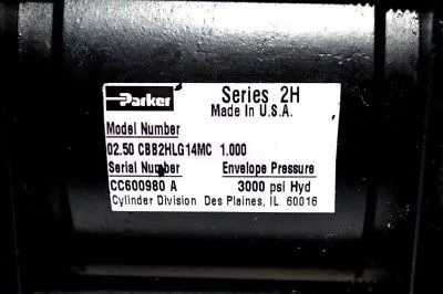 NEW PARKER 02.50 CBB2HLG14MC 1.000 CYLINDER 0250CBB2HLG14MC1000
