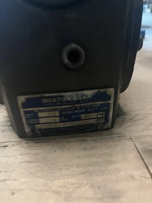 Used BOSTON GEAR S726-60-G-77 Industrial Controls Ohio US | Surplus Asset Holdings #1507152