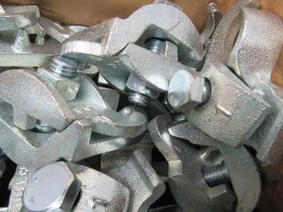 Steel City EC1-1 1" Malleable Iron Edge Clamp to Conduit Clamp Box of 25