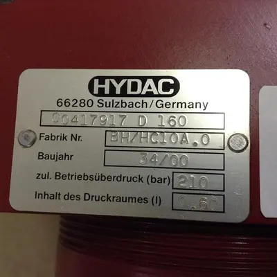 USED HYDAC BH/HC10A.0