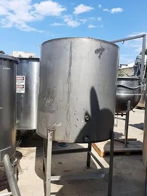 Tank, 360 Gallon, 316 Stainless Steel, FT/DB, 48" x 46" #S744704