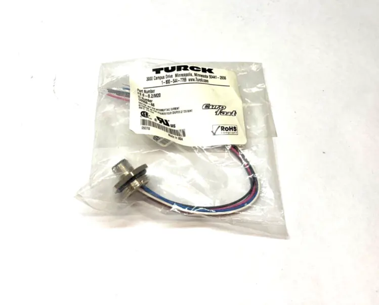 New | in-Stock Turck Euro Fast Connector Electrical Fittings Michigan US | Maverick Industrial Sales #1463029