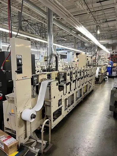 Used MARK ANDY 2200-7E Flexo Printing Presses | J&J Converting Machinery #440494