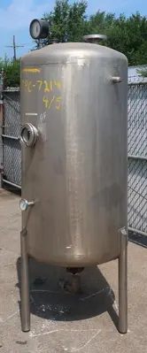 SPC7214  Distillation Column and Still APV bubble cap tray distillation column, 15 trays, Stainless Steel