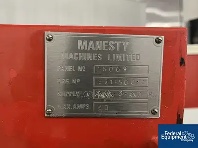 USED Manesty Manesty Unipress, 34 stations with Spare Parts
