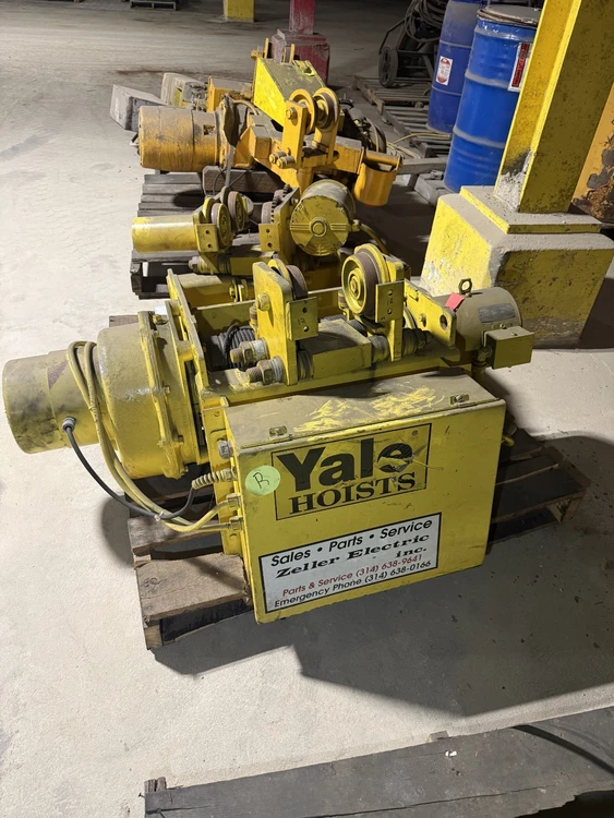Used Yale 2 TON Hoists (All Types) Iowa US | ISP Equipment Group #1318857