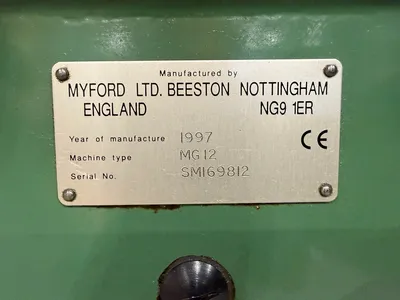 1997 MYFORD MG12 Grinders | GMT (18)