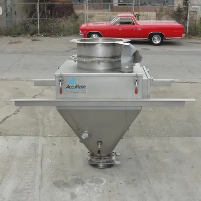 SPC6410  Bin Hopper Silo 10 cu.ft., bulk storage bin, Stainless Steel