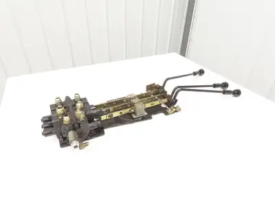 Yale Hydraulic 2-Spool 2 Lever Forklift Mast Control Valve Assembly Off ERC080