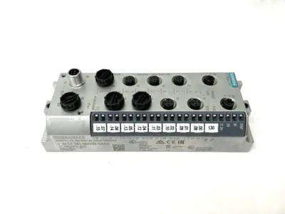 USED SIEMENS SIMATIC DP ET200ECO PN I/O MODULE 16DI, DC24V, 8XM12
