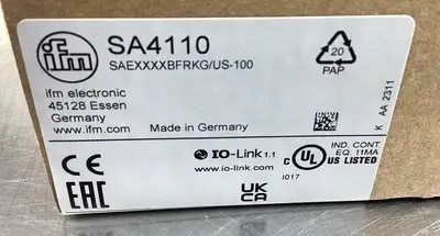 IFM EFECTOR SA4110 SAEXXXXBFRKG/US-100 3C-23