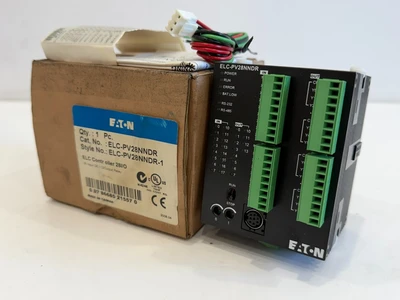 NEW EATON ELCPV28NNDR CONTROLLER 28I/O 16INPUT DC 120OUTPUT RELAY