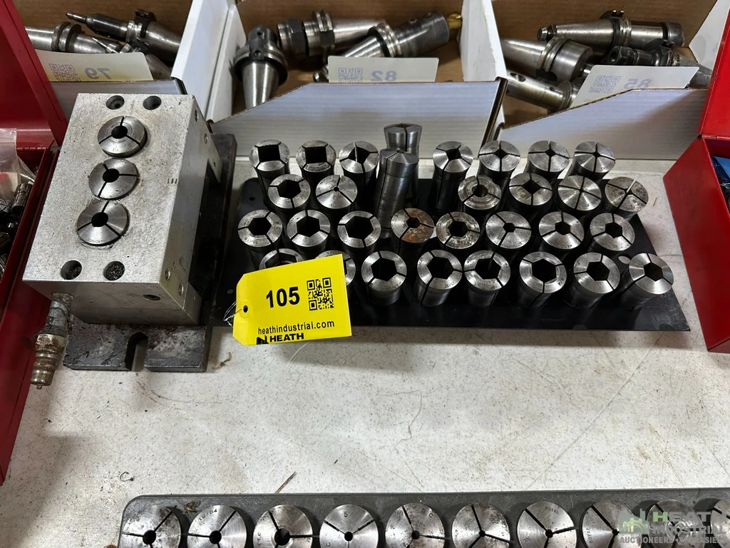 Used _UNKNOWN_ HARDINGE 5C HEXAGONAL COLLET SET Collets Illinois US | Heath Industrial Auction Services #1549713