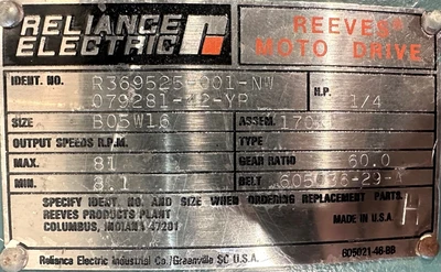Used _UNKNOWN_ MSF 046 Screw Feeders West Virginia US | Cooper Industries #1409530
