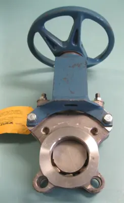 2" 150# DeZurik Style KGS (9321686) Actuated SS Knife Gate Valve NEW H20