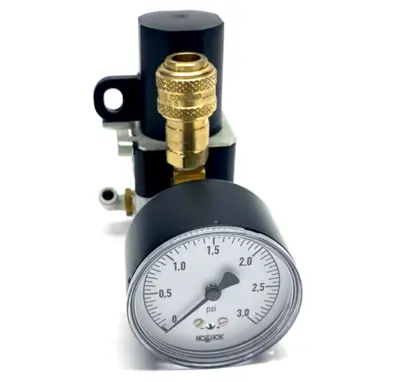 LRP-1/4-0,7, 159500 | Festo LRP-1/4-0,7 Precision Pressure Regulator w/ Lockout Cap 159500 - Used