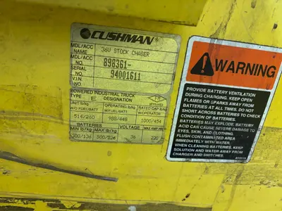 USED CUSHMAN 898361