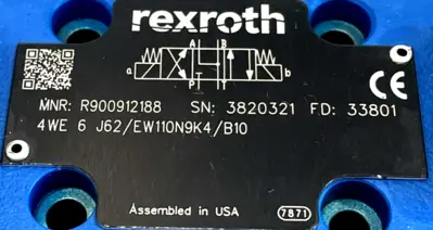 NEW REXROTH R900912188 DIRECTIONAL VALVE