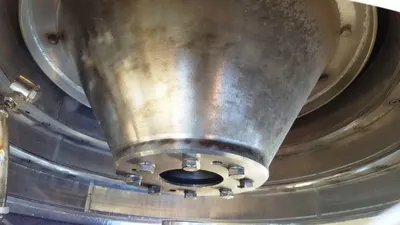 Krauss-Maffei SZ 70 pusher centrifuge, 316SS.