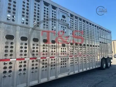 Used 2019 EBY _UNKNOWN_ Livestock Trailers Illinois US | T&S Trailer Pool #1509353